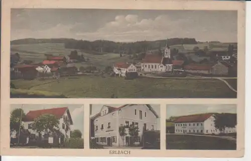 Erlbach - Panorama und Teilansichten gl1919 228.132