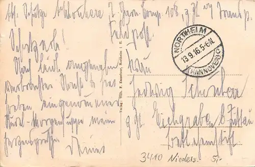 Northeim - Blick vom Sultmerholze aus feldpgl1916 163.302