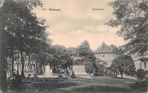 Weimar Karlsplatz gl1911 165.015