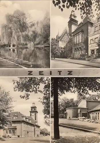 Zeitz, Mehrbildkarte gl1965 E4341