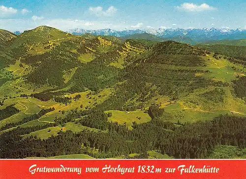 Oberstaufen-Steibis, Gratwanderung zur Falken-Hütte ngl E3025
