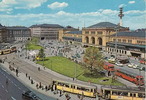 Hannover Ernst August-Platz und Hauptbahnhof ngl E2913