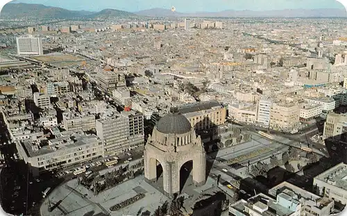 Mexiko Air View of Monument to the Revolution gl1983 164.286