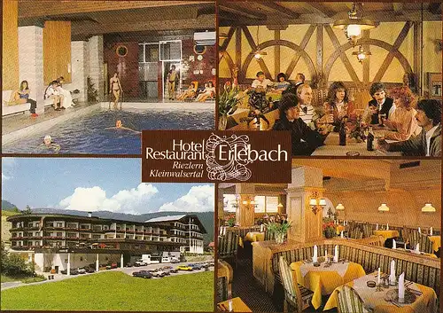 Riezlern Kleinwalsertal, Hotel Restaurant Erlebach ngl E2295