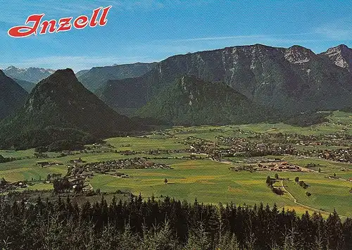 Inzell, Obb.im Chiemgau, Panorama ngl E3067