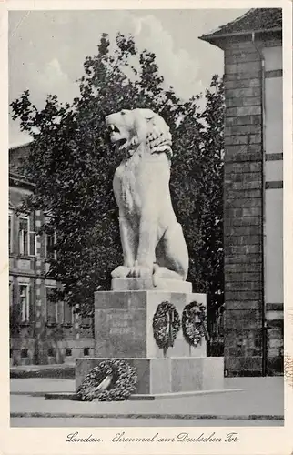 Landau (Pfalz) Ehrenmal am Deutschen Tor ngl 164.384