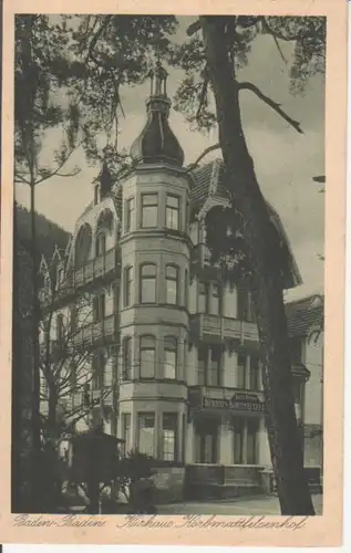 Baden-Baden - Kurhaus Korbmattfelsenhof gl1928 226.819