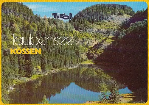 Kössen in Tirol, Taubensee ngl E3122