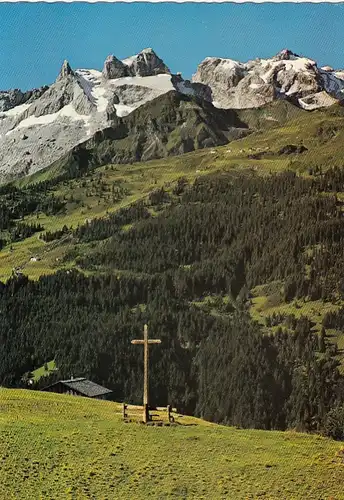 Blick vom Rellseck auf das Gollmergebiet mit Drei Türme, Drusenfluh ngl E5212