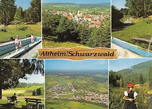 Horb-Altheim a.N., Mehrbildkarte ngl E3154