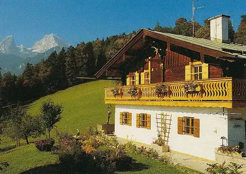 Berchtesgadener Land, Steinwandlehen mit Watzmann nahe Schönau ngl E2960