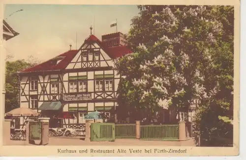 Zirndorf - Kurhaus und Restaurant 'Alte Veste' gl1936 228.300