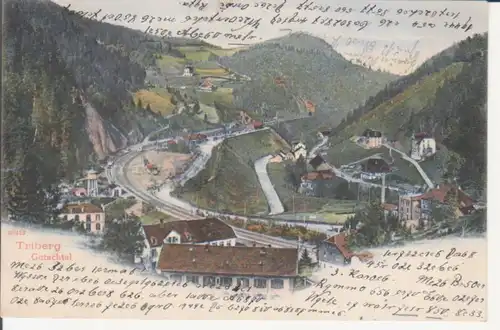 Triberg Gutachtal Panorama gl1904 227.005