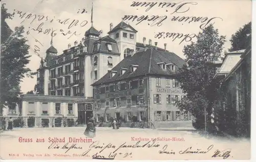 Bad Dürrheim Kurhaus und Saline-Hotel gl1904 227.029