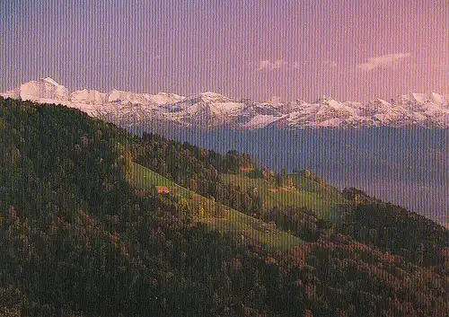 Alpen-Hochgebirge, Abendlicht ngl E3004