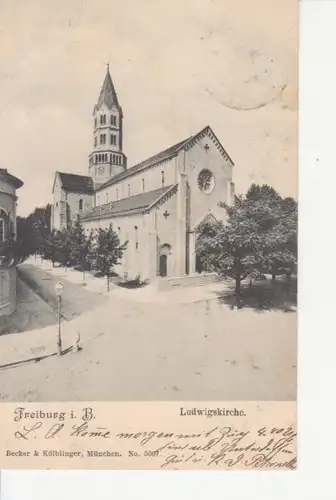 Freiburg im Breisgau - Ludwigskirche gl1906 226.857