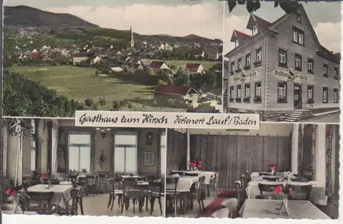 Lauf (Baden) Gasthaus zum Hirsch, Panorama ngl 226.768