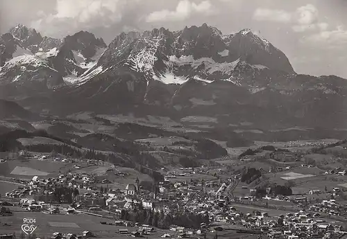 Kitzbühel in Tirol, Panorama gl1962? E2344