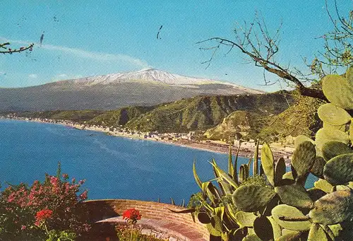 Taormina, L'Etna vista dal Kursaal gl1987 E2354