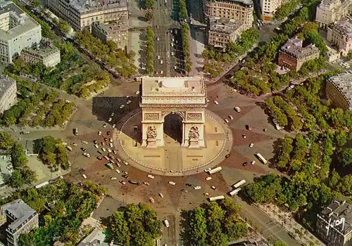 Paris, Le Arc de triomphe de l'Etoile gl1979 E2464