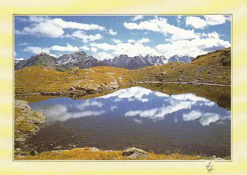 Silvretta, Velsettla-Höhenweg, Bergsee ngl E3239