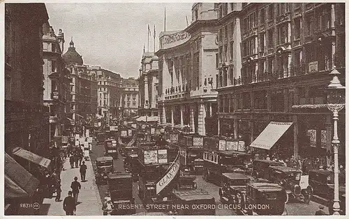 London, Regent Street and Oxford Circus ngl E1891