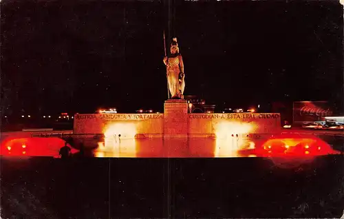 Mexiko Guadalajara Jalisco Fuente de Minerva de Noche gl1960? 164.290
