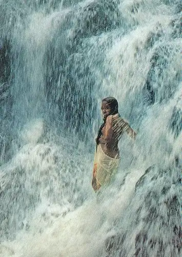 Mikronesien, Ponape, Waterfall ngl E4563