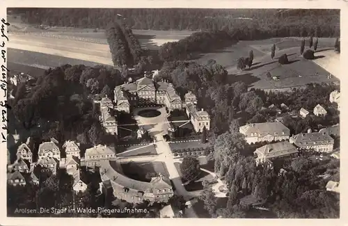 Arolsen - Die Stadt im Walde Fliegeraufnahme ngl 163.606