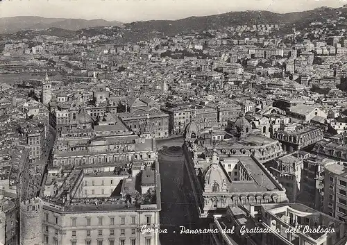 Genova, Panorama dal Grattacielo dell'orologio ngl E3261