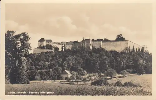 Sächs.Schweiz, Festung Königstein ngl E4584