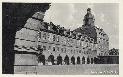 Gotha, Schlosshof gl1935 E3319