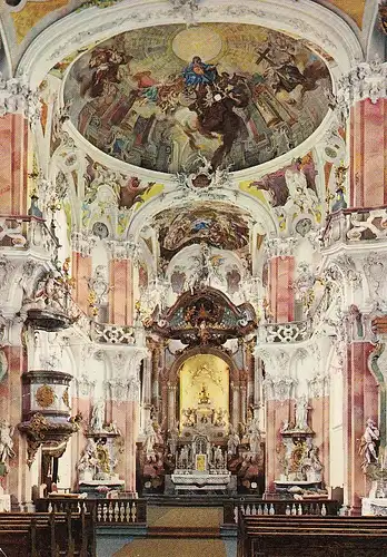 Basilika Birnau, das Barock-Juwel am Bodensee, innen ngl E3348