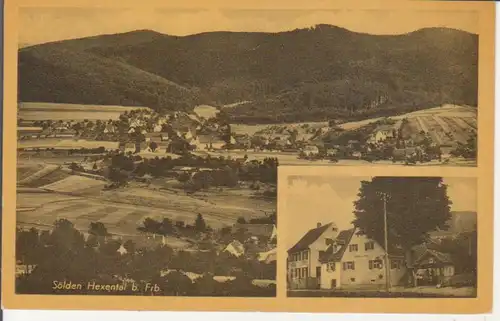 Sölden im Hexental Gasthaus zur Sonne Panorama gl1947 227.175