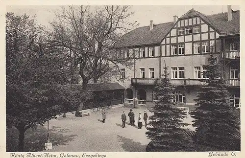 Gelenau, Erzgeb., König Albert-Heim Gbäude C. gl1928 E4189