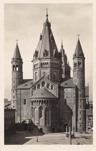 Mainz am Rhein Dom Blick vom Liebfrauenplatz ngl 163.816