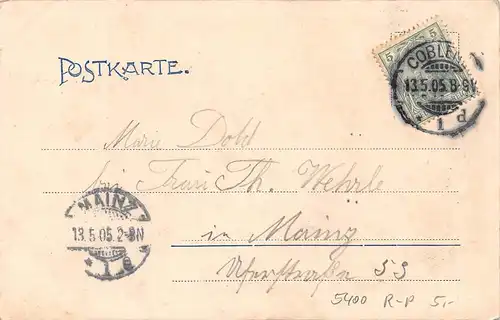 Arenberg Kirche Hochaltar gl1905 163.700