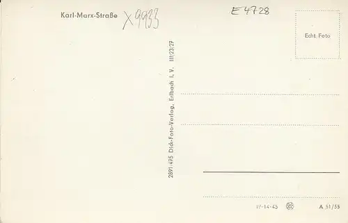 Bad Elster, Karl-Marx-Straße ngl E4728