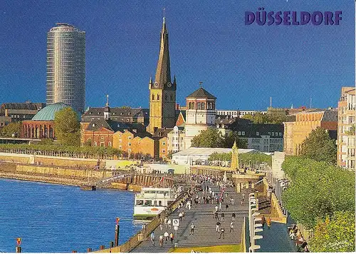 Düsseldorf Rheinpromenade ngl E3136