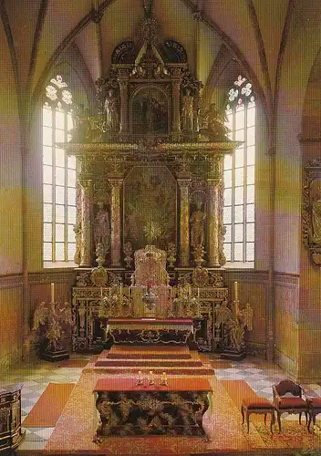 Millstatt am See, Kärnten, Pfarrkirche, Hochaltar ngl E3238