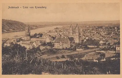 Andernach am Rhein, Total vom Kranenberg ngl E4235