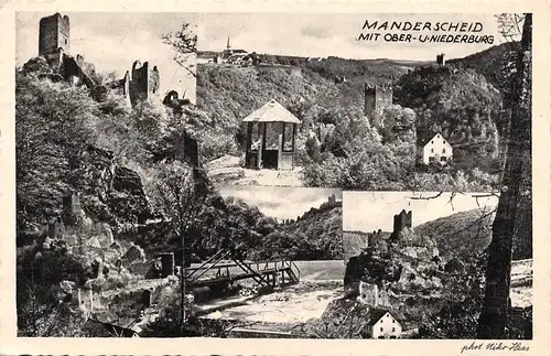 Manderscheid mit Ober.- und Niederburg gl1938 164.704