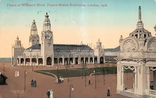 London Palace of Women's Work Franco-British-Exhibition gl1908 164.518