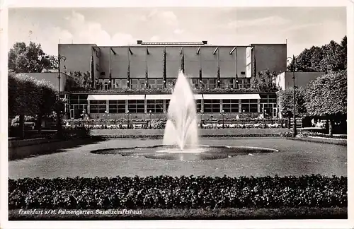 Frankfurt a.M. Palmengarten Gesellschaftshaus gl1938 163.753