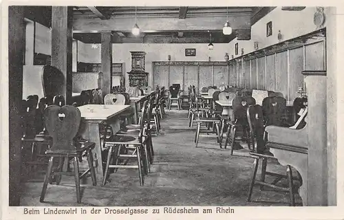 Rüdesheim Beim Lindenwirt in der Drosselgasse ngl 164.671