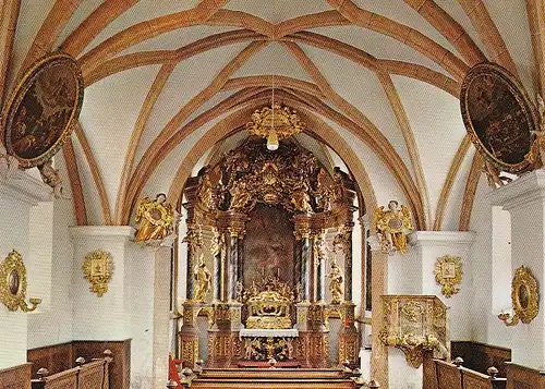 Millstatt am See, Kärnten, Stiftskirche, Domitiankapelle, Altar ngl E326
