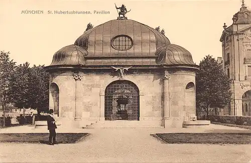 München St. Hubertusbrunnen Pavillon ngl 163.889