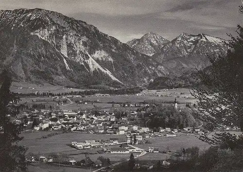 Ruhpolding Obb., mit Rauschberg und Sonntagshorn ngl E3512