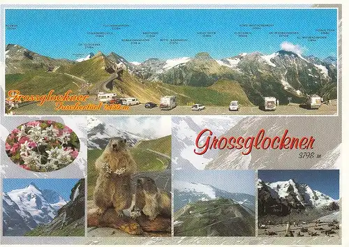 Großglockner, Mehrbildkarte ngl E3213