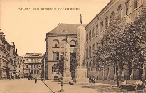 München Neue Universität in der Amalienstraße ngl 163.845